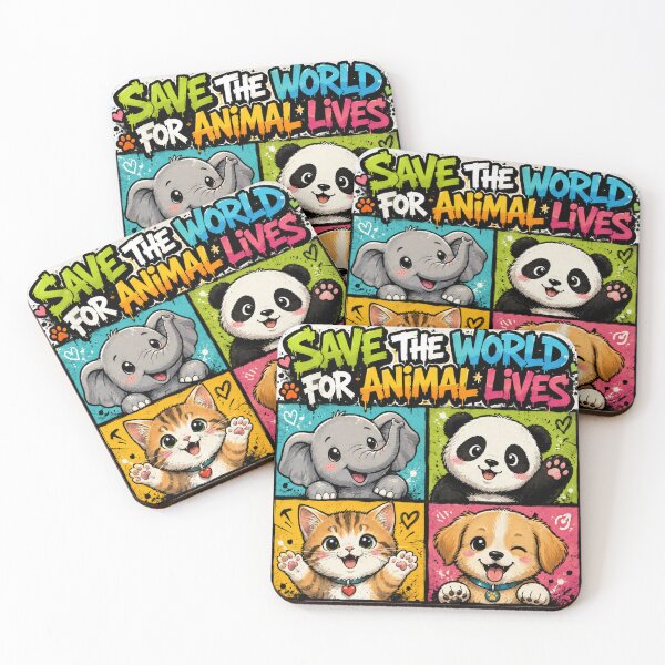 Item preview, Save The World For Animal Lives designed and sold by PlengPoomofArts.
