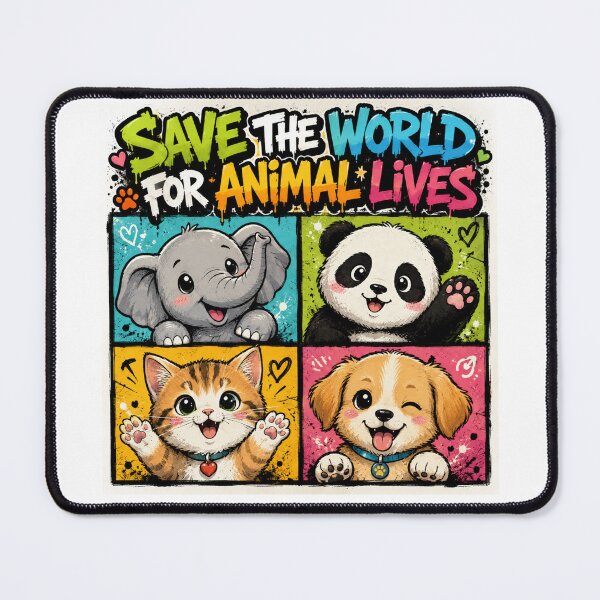 Item preview, Save The World For Animal Lives designed and sold by PlengPoomofArts.