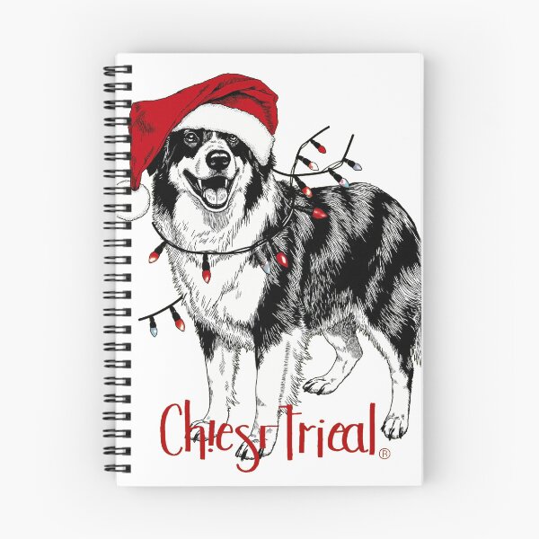 Item preview, Australian Shepherd Christmas Lights Santa Hat designed and sold by icm4639.