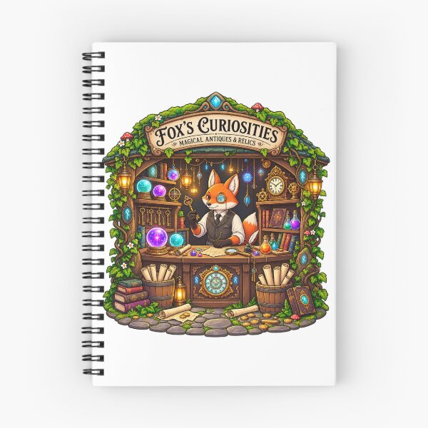 Item preview, Fox’s Curiosities | Magical Antiques & Relics | Enchanted Fox Shopkeeper designed and sold by MrDev.