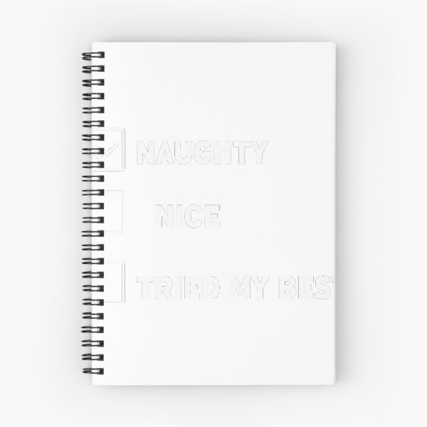 Item preview, Naughty Nice Tried My Best Funny Checklist designed and sold by lht6474.