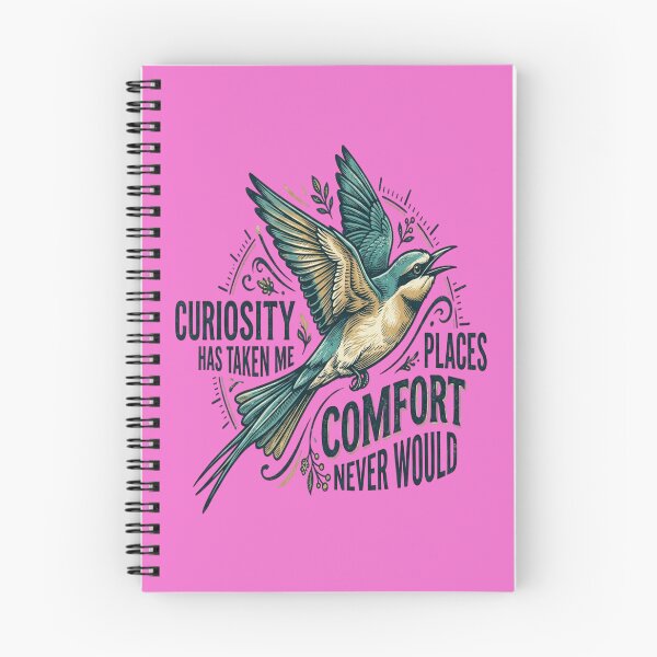 Item preview, Blue-tailed Bee-eater Curiosity Has Taken Me Places Comfort Never Would designed and sold by Max Store.