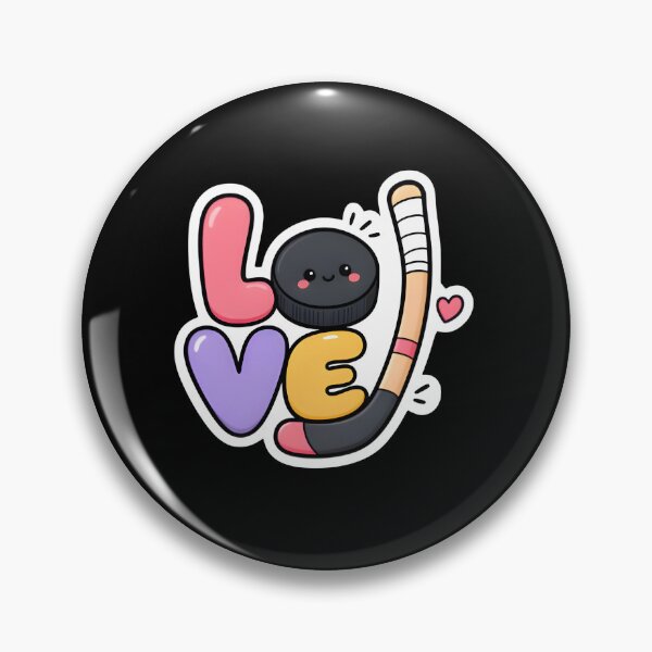 Artikelvorschau, Niedlicher Kawaii-Aufkleber mit Hockeyschläger und Puck entworfen und verkauft von FestivityFinds.
