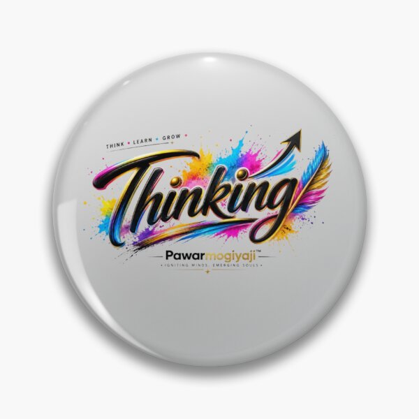 Item preview, Creative Thinking Colorful Typography Art designed and sold by Pawar1999.
