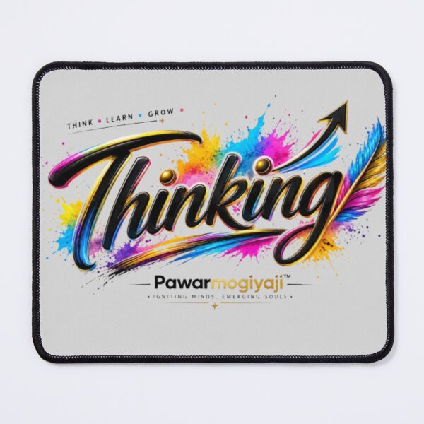 Item preview, Creative Thinking Colorful Typography Art designed and sold by Pawar1999.
