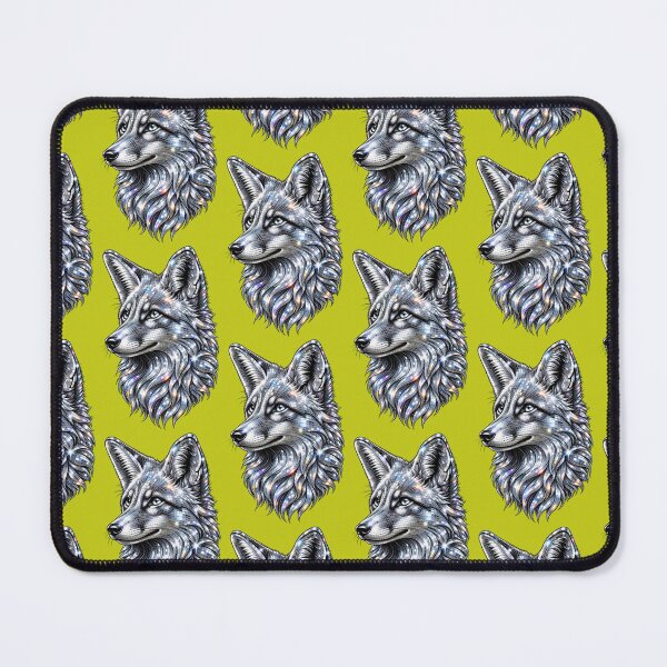 Item preview, Glamorous Silver Mirror Fox designed and sold by DreamPrint Collective.