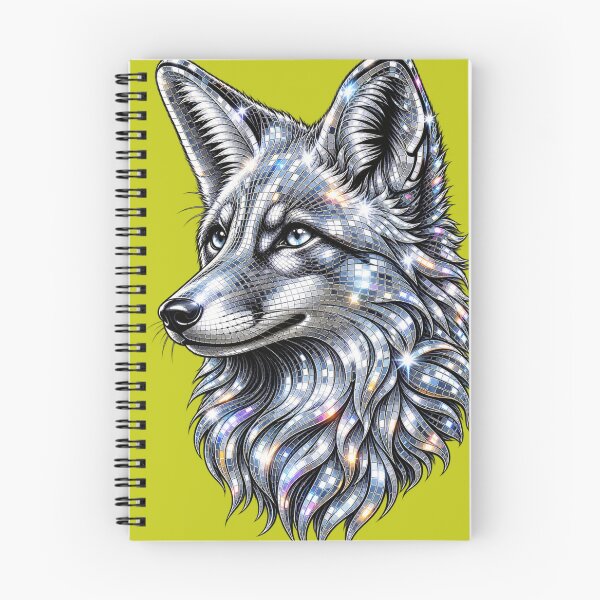 Item preview, Glamorous Silver Mirror Fox designed and sold by DreamPrint Collective.