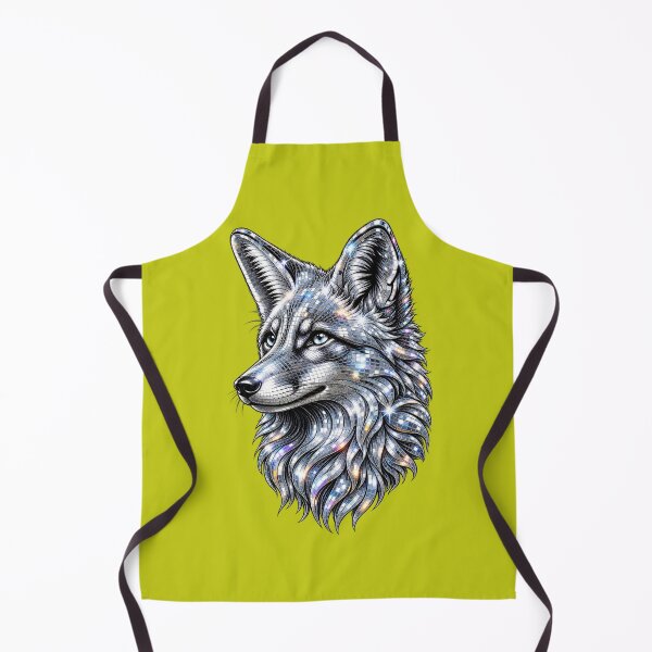 Item preview, Glamorous Silver Mirror Fox designed and sold by DreamPrint Collective.