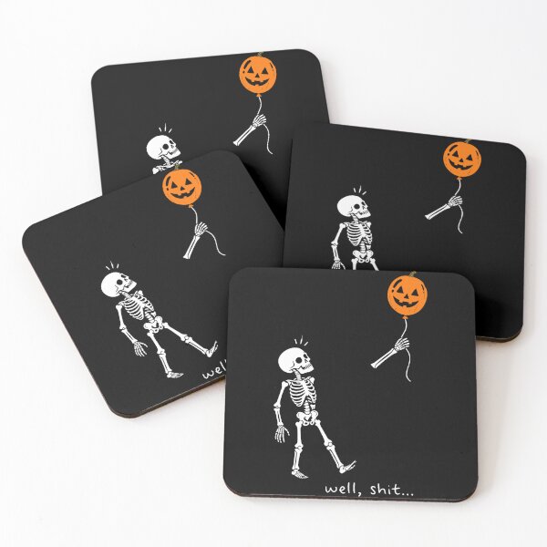 Item preview, Skeleton Lost Balloon Funny Halloween designed and sold by hargisnamocho.