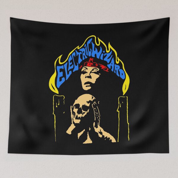 Item preview, Blue Threshold Typography With Yellow Flame designed and sold by ShadeFall.
