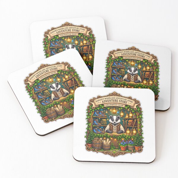 Item preview, Badger’s Woodland Adventure Store | Enchanted Gear | Magical Outdoor Shop designed and sold by MrDev.
