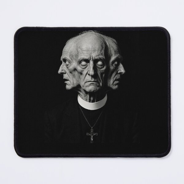 Item preview, Three-Faced Priest Portrait designed and sold by The Mellonaire.