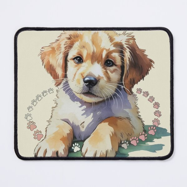 Item preview, Golden Retriever Joyful Puppy designed and sold by JebliDesign.