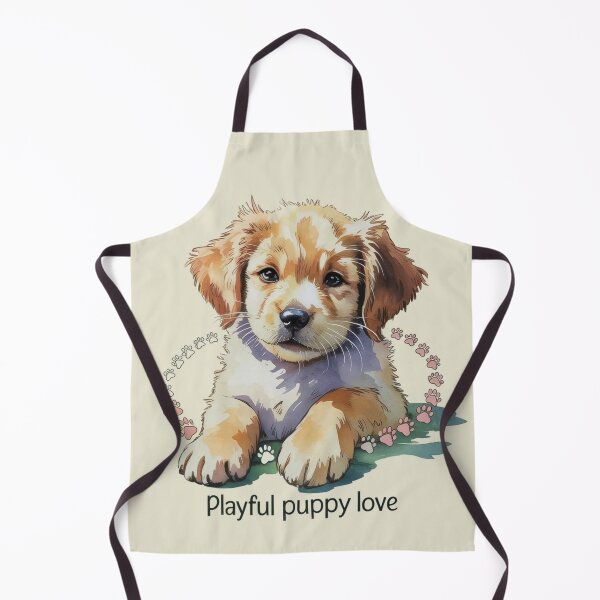 Item preview, Golden Retriever Joyful Puppy designed and sold by JebliDesign.