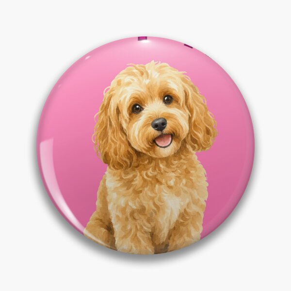 Item preview, Cute Puppy Golden Doodle Watercolor Design  designed and sold by Cadentt.