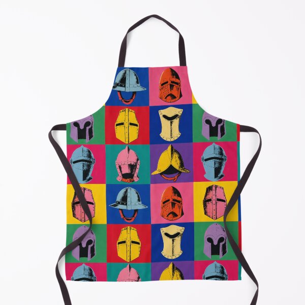 Item preview, Medieval Helmets Pop Art designed and sold by ZOHRR.