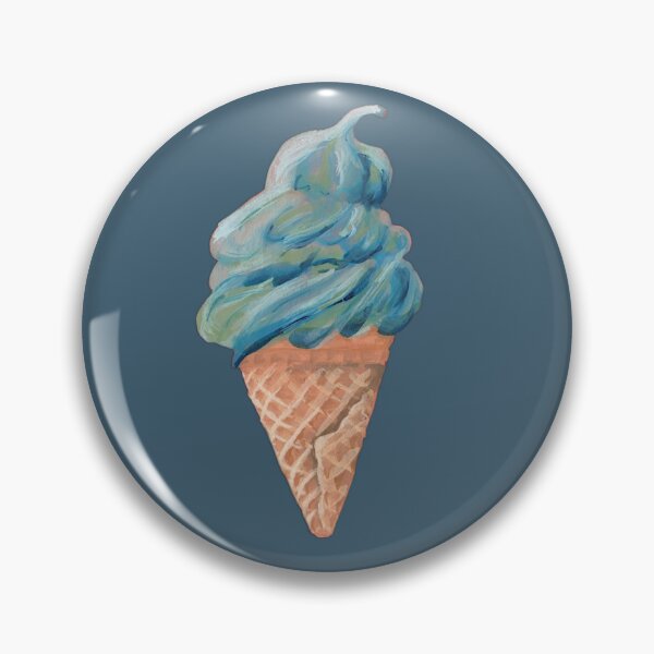 Item preview, Blue Ice Cream designed and sold by Amanda Adela Art.
