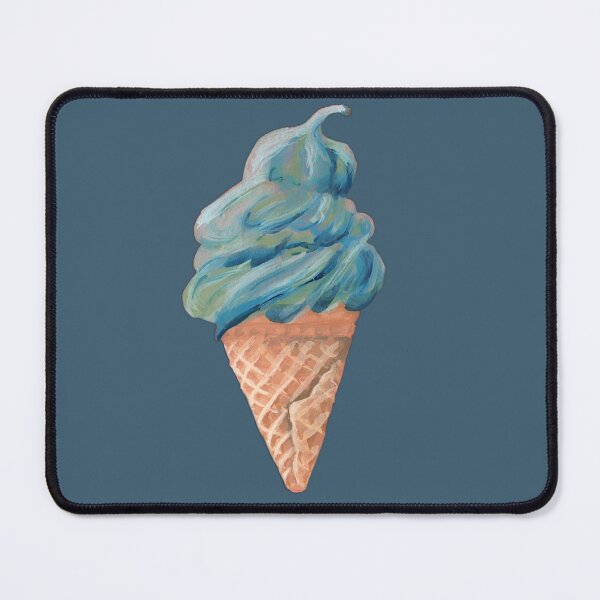 Item preview, Blue Ice Cream designed and sold by Amanda Adela Art.