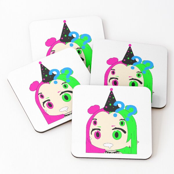 Item preview, Confused Clown Chibi Sticker designed and sold by TwistedTrip.
