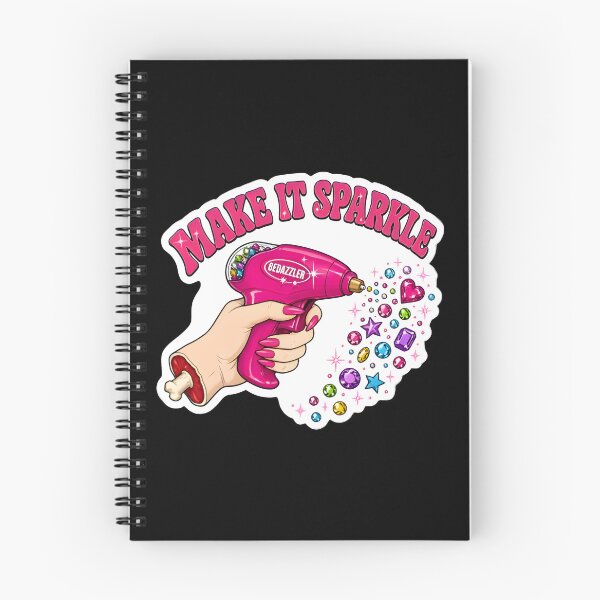 Item preview, Make It Sparkle Bedazzler Hot Pink Gem Rhinestone Sticker designed and sold by FestivityFinds.