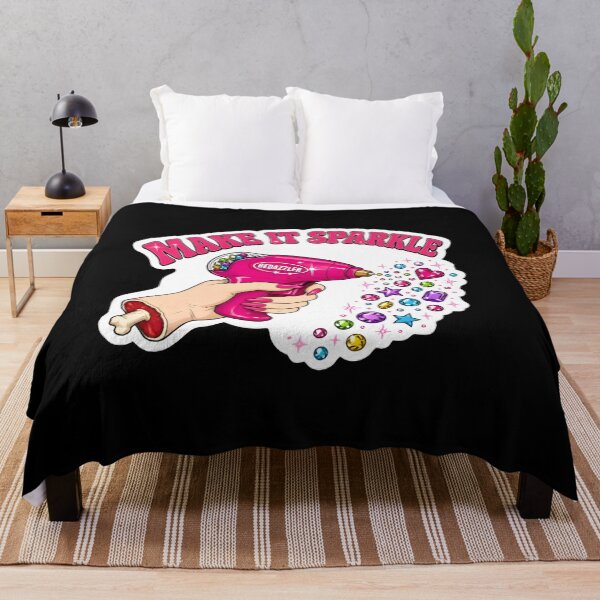 Item preview, Make It Sparkle Bedazzler Hot Pink Gem Rhinestone Sticker designed and sold by FestivityFinds.