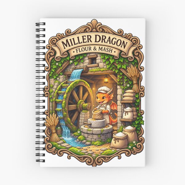 Item preview, Miller Dragon | Flour & Mash | Enchanted Woodland Watermill designed and sold by MrDev.