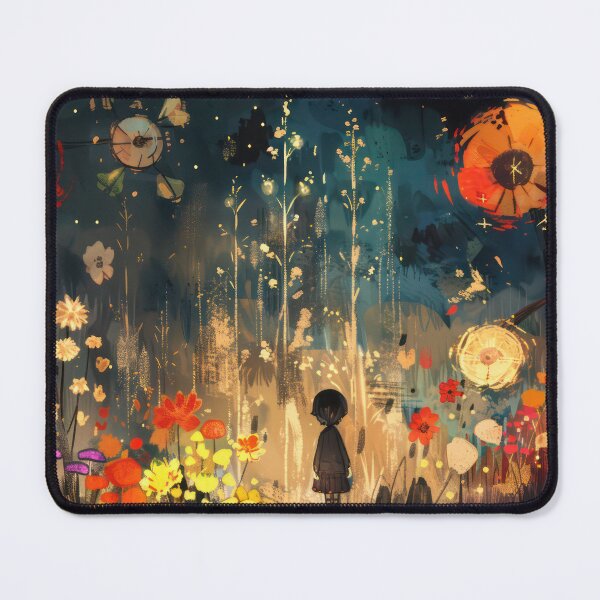 Item preview, Garden of Midnight Blooms designed and sold by NeoNebulaArt.