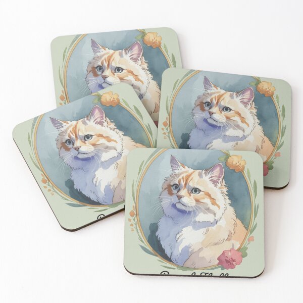Item preview, Persian Cat Royal Portrait designed and sold by JebliDesign.