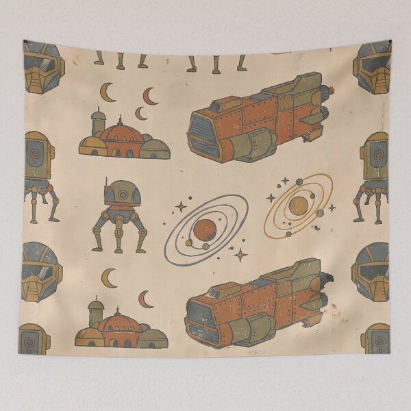 Item preview, Design Cosmic Sacred Geometry Dark Celestial Astrology Pattern designed and sold by ART ATTACK ZONE.