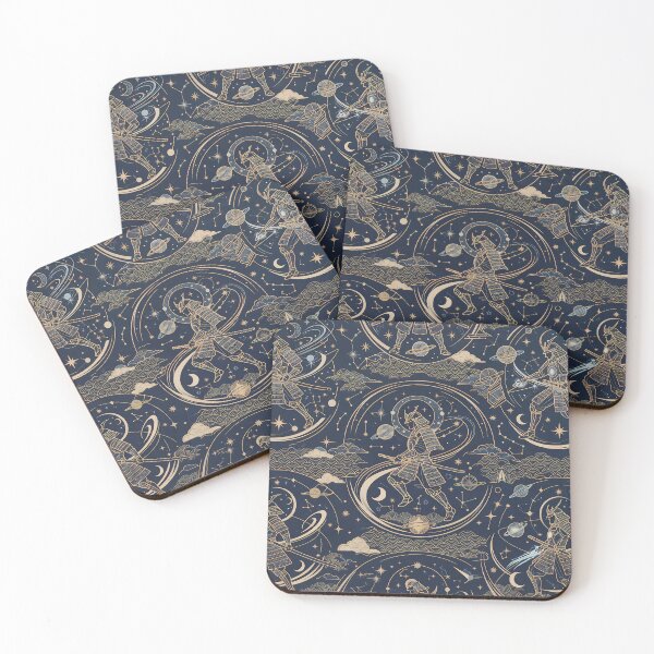 Item preview, Space Cosmic Sacred Geometry Dark Celestial Astrology Pattern designed and sold by ART ATTACK ZONE.