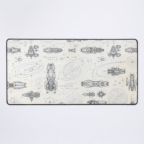 Item preview, Ship Sacred Geometry Dark Celestial Astrology Pattern designed and sold by ART ATTACK ZONE.