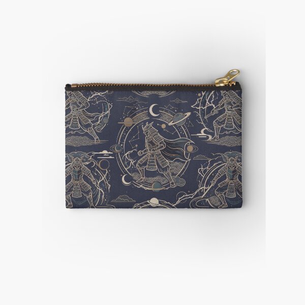 Item preview, Samurai Sacred Geometry Dark Celestial Astrology Pattern designed and sold by ART ATTACK ZONE.