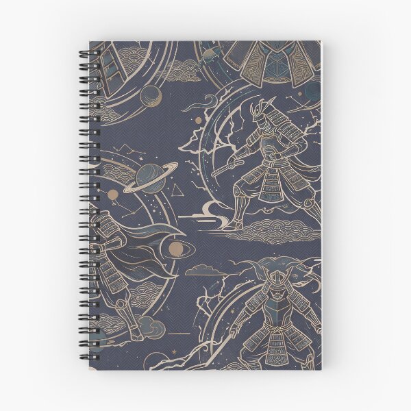 Item preview, Samurai Sacred Geometry Dark Celestial Astrology Pattern designed and sold by ART ATTACK ZONE.