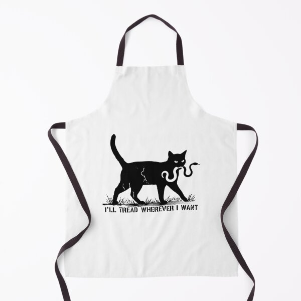 Item preview, Ill Tread Wherever I Want Black Cat designed and sold by hargisnamocho.