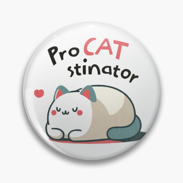 Item preview, Procatstinator Funny Lazy Cat - Kawaii Procrastinator Pun designed and sold by GenZFashion000.