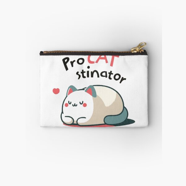 Item preview, Procatstinator Funny Lazy Cat - Kawaii Procrastinator Pun designed and sold by GenZFashion000.