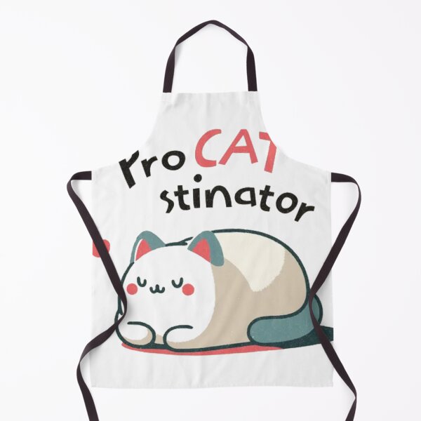 Item preview, Procatstinator Funny Lazy Cat - Kawaii Procrastinator Pun designed and sold by GenZFashion000.