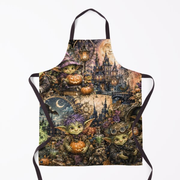 Item preview, Goblin Halloween – Mischief at Moonlit Manor designed and sold by Edenglow Prints & Peculiars.