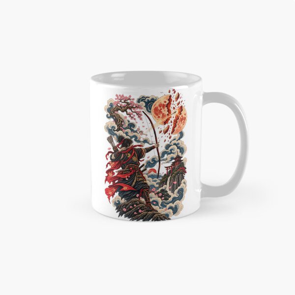 Item preview, The Warrior Who Split the Moon | Japanese Ukiyo-e Samurai designed and sold by Substance_life.