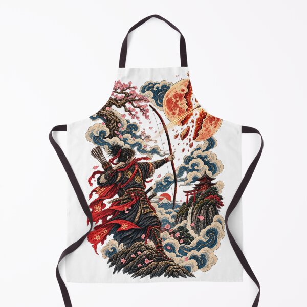 Item preview, The Warrior Who Split the Moon | Japanese Ukiyo-e Samurai designed and sold by Substance_life.