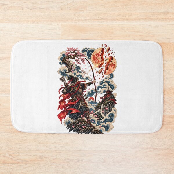 Item preview, The Warrior Who Split the Moon | Japanese Ukiyo-e Samurai designed and sold by Substance_life.