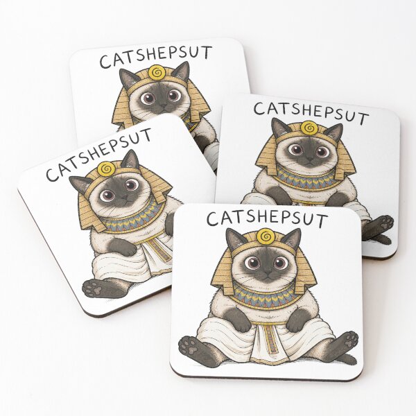 Item preview, Catshepsut – Pharaoh Cat of Ancient Egypt designed and sold by Wildlife2021.
