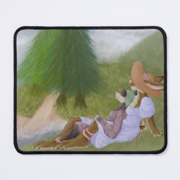Item preview, Hare and Possum - Seaside View designed and sold by Relatively Rabbit.