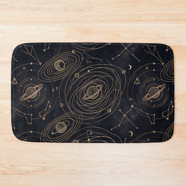 Item preview, Galaxy Sacred Geometry Dark Celestial Astrology Pattern designed and sold by ART ATTACK ZONE.