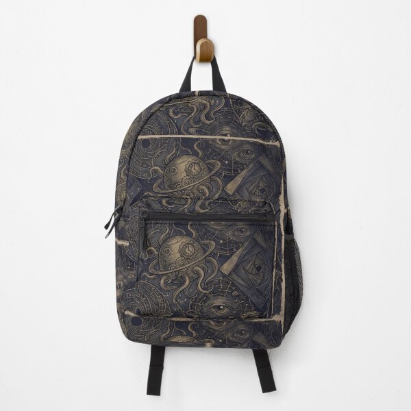 Item preview, Eye Sacred Geometry Dark Celestial Astrology Pattern designed and sold by ART ATTACK ZONE.