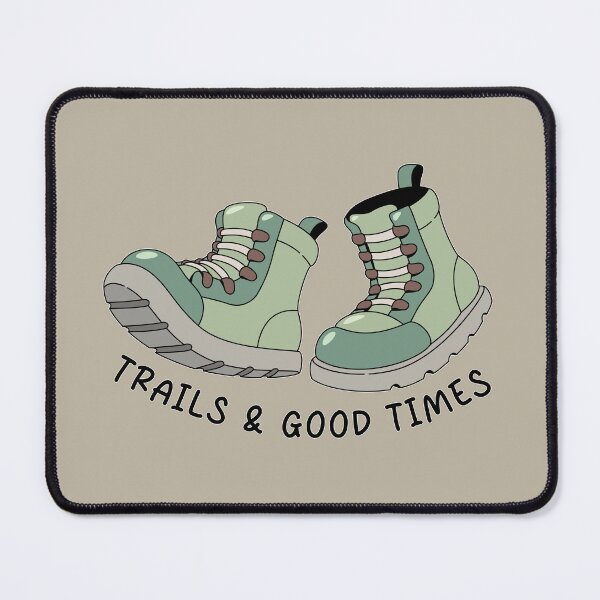 Item preview, Hiking Boots Outdoor Adventure Cartoon Illustration designed and sold by sararoom.