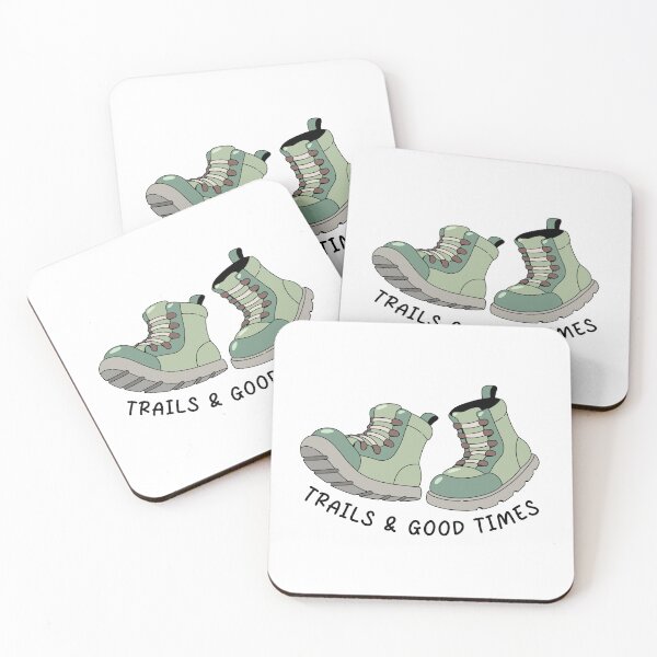 Item preview, Hiking Boots Outdoor Adventure Cartoon Illustration designed and sold by sararoom.