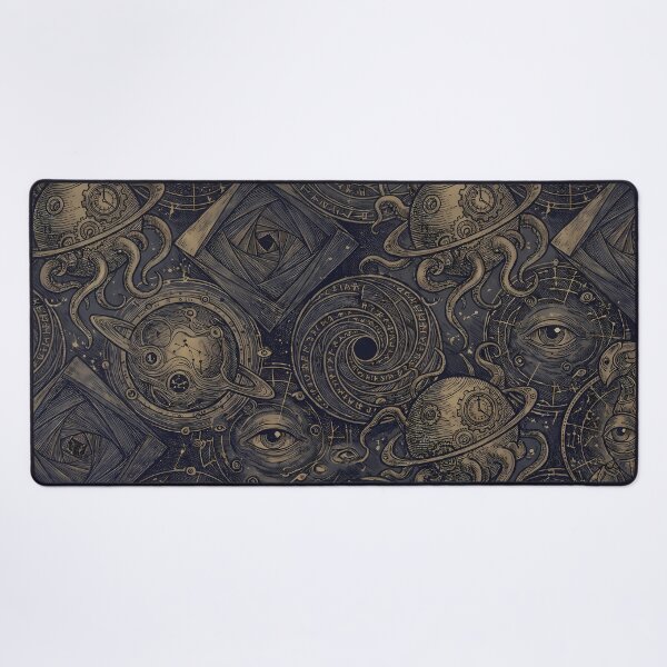 Item preview, Eye Sacred Geometry Dark Celestial Astrology Pattern designed and sold by ART ATTACK ZONE.