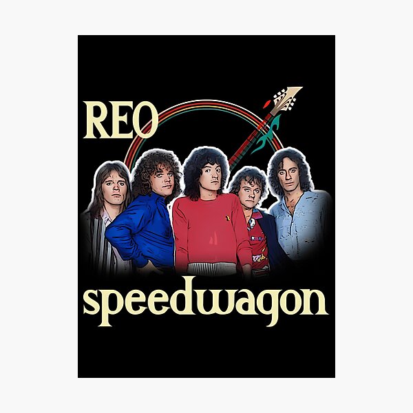 Artikelvorschau, REO Speedwagon Classic Rock 70er 80er Vintage Americana entworfen und verkauft von MDevoBecker.