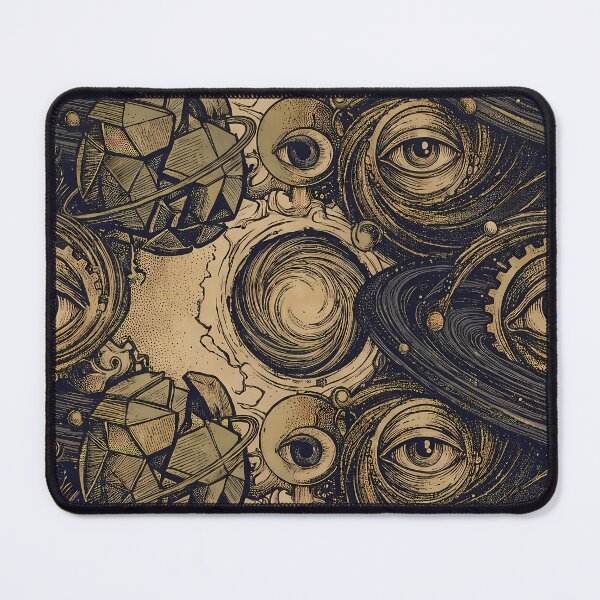 Item preview, Illuminatti Sacred Geometry Dark Celestial Astrology Pattern designed and sold by ART ATTACK ZONE.